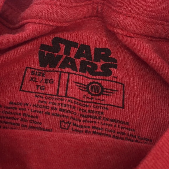 Little Boys Size youth XL T-shirt Star Wars - Picture 4 of 7